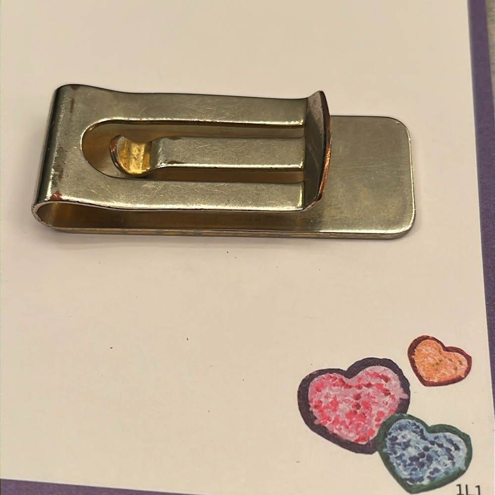 Money Clip engraved initials RAA - Picture 4 of 5